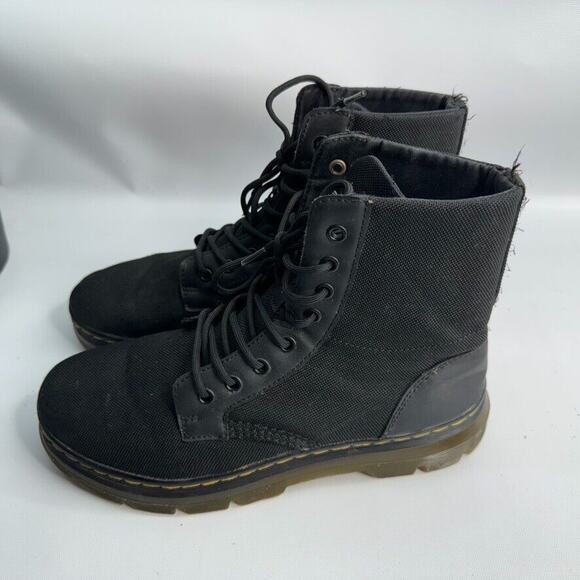 Dr. Martens Combs Poly Casual Boots Black Extra Tough Rubbery M 9 W 10 (READ) - Picture 3 of 10